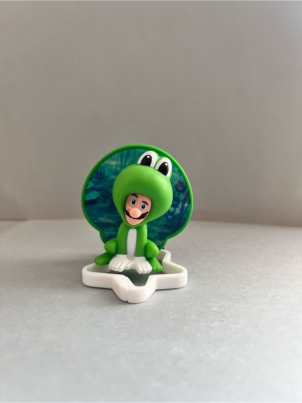 McDonald’s Happy Meal Toy Super Mario Galaxy Toy Frog Luigi